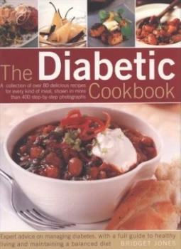 Image of The Diabetic Cookbook by Bridget Jones Paperback