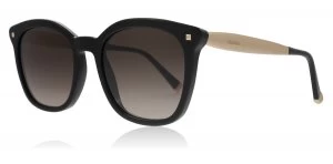 Max Mara MM Needle III Sunglasses Black / Gold 06K 52mm