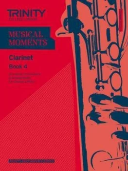 Image of Musical Moments Clarinet by Trinity College London Paperback
