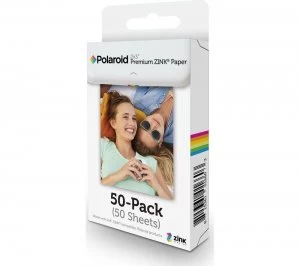 image of Polaroid 2x3" Premium ZINK Zero Ink Paper - Pack of 50