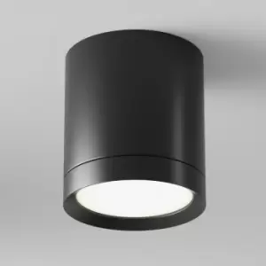Image of Netlighting Hoop Surface Mounted Downlight Black, 9.6cm, GX53