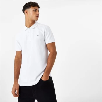 image of Jack Wills Eaton Stretch Polo - White