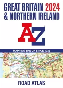 Image of Great Britain & Northern Ireland A-Z Road Atlas 2024 (A3 Paperback)