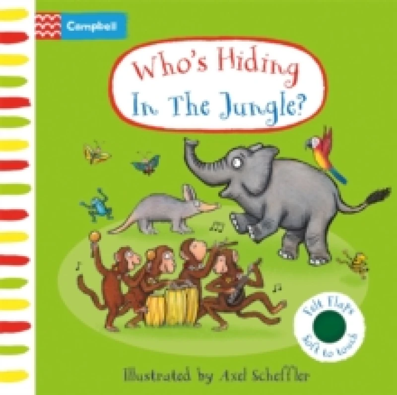 Image of Campbell Books Who's Hiding In The Jungle? Book Multi unisex