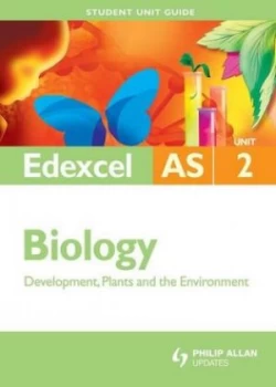 Image of Edexcel As Biology Student Unit Guide Unit 2 Development Plants and the Environment by Mary Jones Book