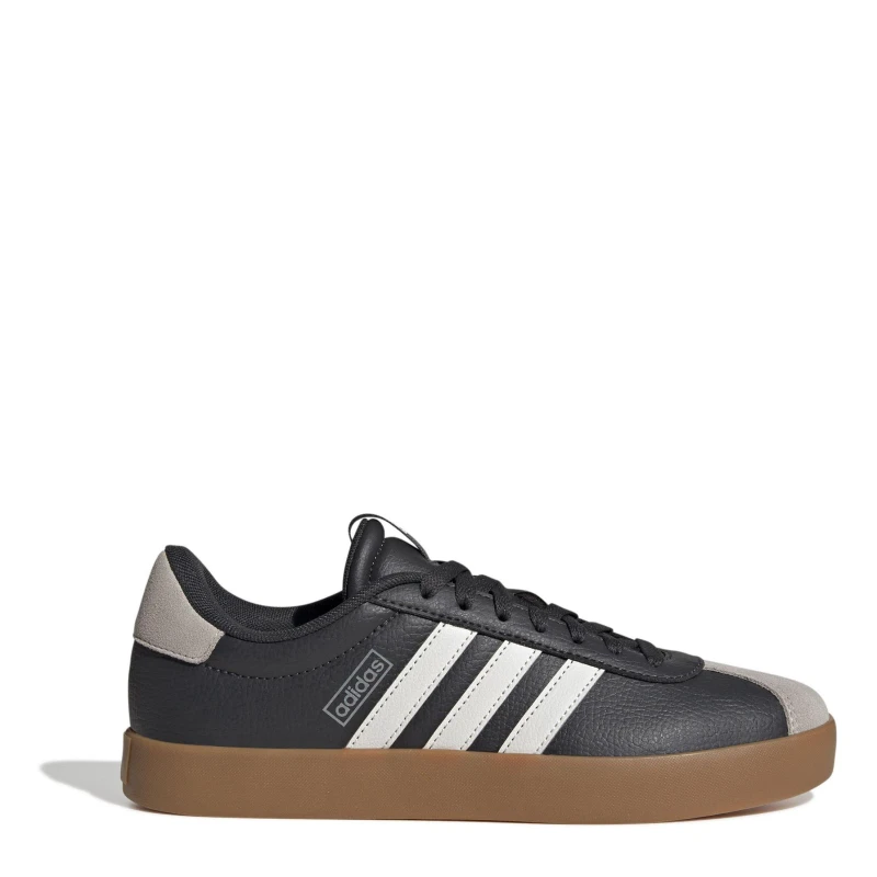 Image of adidas VL Court 3.0 Womens - Beige Beige 4