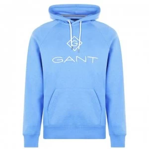 image of Gant Gant OTH Logo Hoodie - Blue 445