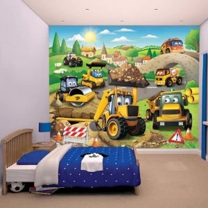 image of My First JCB Wallpaper Mural