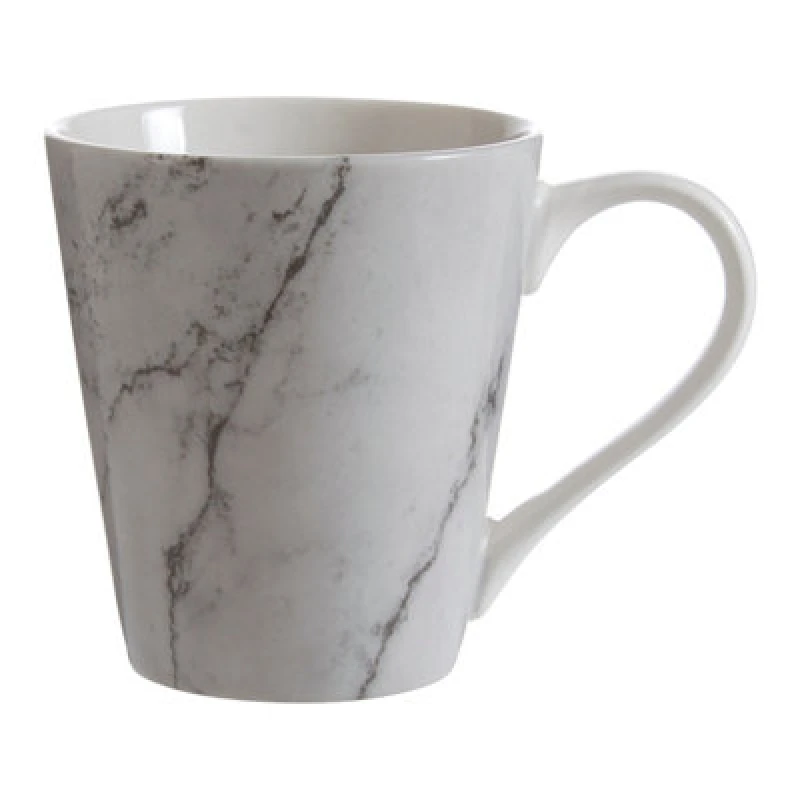Image of Orsina 16Pc White And Grey Marble Effect Dinner Set, 16Pc Dinner Set, Porcelain Dinner Set, Ceramic Dinner Set