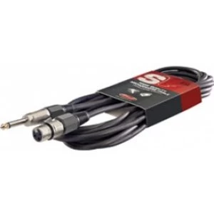 image of Stagg SMC6XP High Quality Microphone Cable XLR-Phono Plug 6m