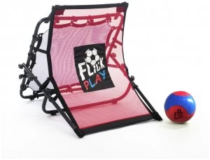Image of Football Flick Play Mini Skills Training Rebounder Net