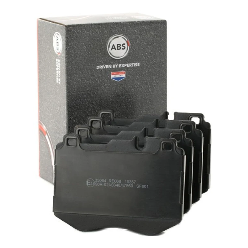 Image of A.B.S. 35064 Brake pad set prepared for wear warning indicator Brake Pad Set,disc brake (402)
