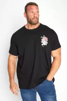 Image of Graphic Skull Print Tee