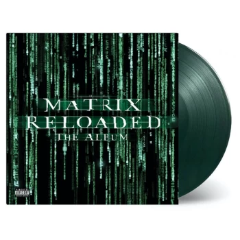 image of Various - The Matrix Reloaded The Album Green Transparent Vinyl