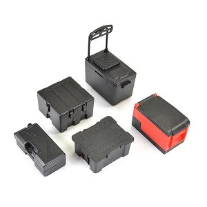 Image of Fastrax Scale 5Pc Tool & Cooler Case Set - Black