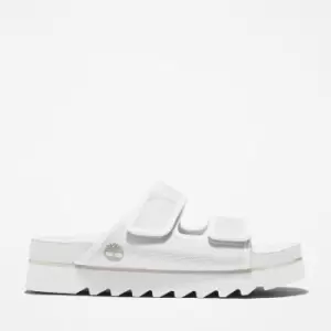 image of Timberland Santa Monica Sunrise Double-strap Sandal For Her In White, Size 4