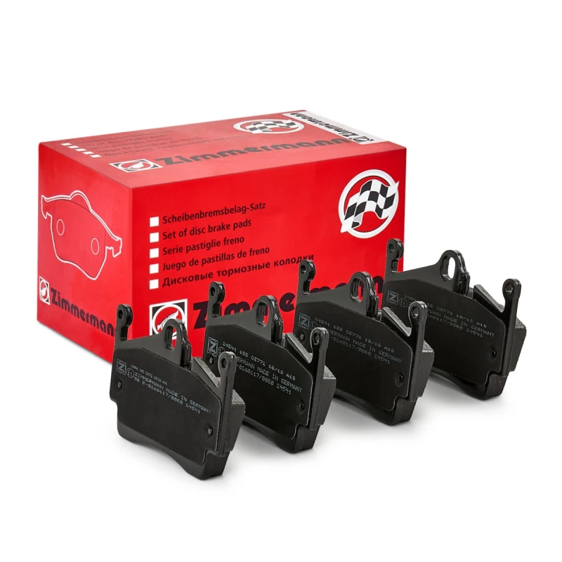 Image of ZIMMERMANN 24541.155.9 Brake pad set pb:z Rear Axle, Photo corresponds to scope of supply Brake Pad Set,disc brake (402)