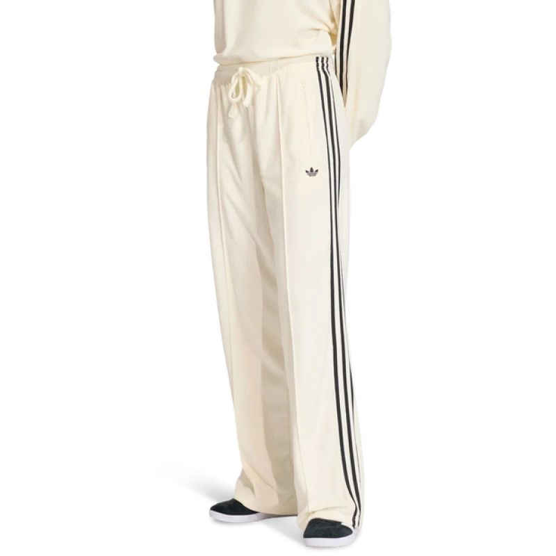Image of Adidas Terry|Firebird Women Pants - White - Size L - Cotton Jersey
