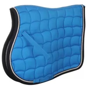 image of John Whitaker Whitaker Upton Memory Foam Saddle Pad - Blue