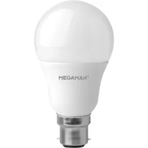 Image of Megaman 9.5W Opal Classic LED BC B22 GLS Daylight - 143376
