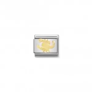 Image of Nomination Composable Classic Zodiac 18K Gold Scorpio Link 030104/08