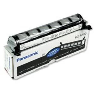 Image of Panasonic KXFA83X Black Laser Toner Ink Cartridge