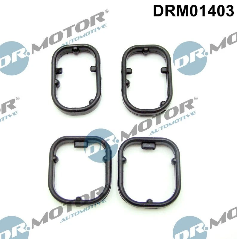 Image of DR.MOTOR AUTOMOTIVE Gasket Set, oil cooler DR.MOTOR AUTOMOTIVE DRM01403