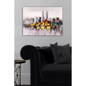 Image of 712357390-5070 Multicolor Decorative Canvas Painting