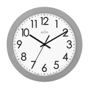 image of Acctim CK1890 Abingdon Wall Clock Grey