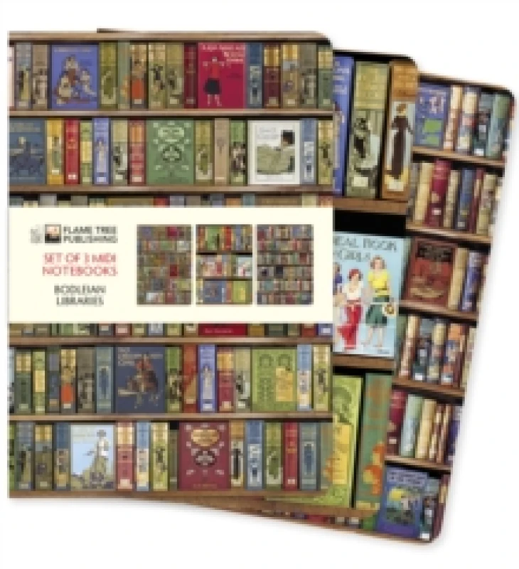 Image of Bodleian Libraries Set of 3 Midi Notebooks Notebook / blank book