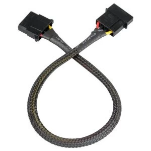 image of Akasa 4pin Molex PSU Cable Extension - 30cm (AK-CBPW02-30)