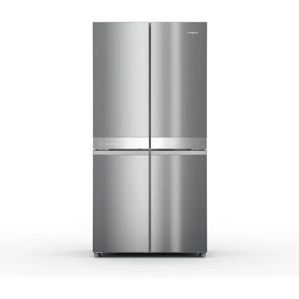 image of Hotpoint 594 Litre 4 Door American Fridge Freezer - Inox 859991663600 Inox