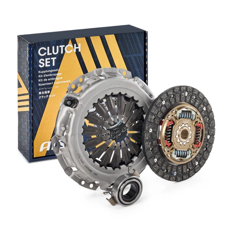 Image of AISIN KT-073F Clutch with clutch pressure plate, with clutch release bearing, three Piece Clutch Kit (479)