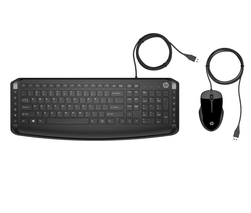 Image of HP Pavilion AND MOUSE 200 keyboard Mouse included Universal USB Black