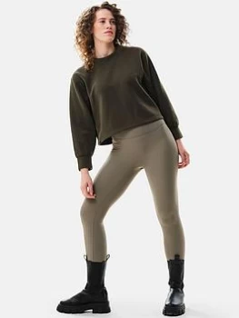 Image of Regatta Jenkin Crop Sweat - Khaki, Size 18, Women