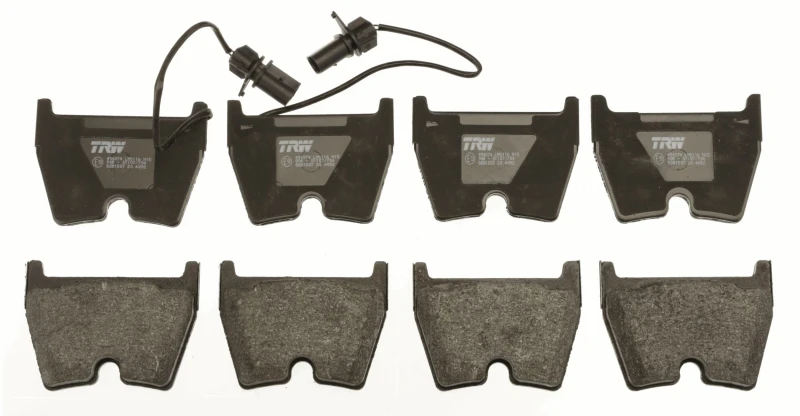 Image of TRW GDB1507 Brake pad set incl. wear warning contact Brake Pad Set,disc brake (402)