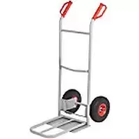 Image of Fort Fort Heavy Duty Sack Truck, Fixed & Folding Toe Plate, 230/250kg Capacity