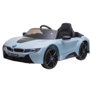 image of Homcom BMW i8 Coupe Ride On Electric Car 6V, Blue