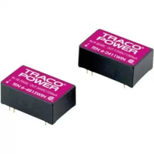 TracoPower TEN 6-2411WIN DC/DC converter (print) 24 V DC 5 V DC 1.2 A 6 W No. of outputs: 1 x