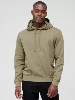 Image of HUGO Dapo Overhead Hoodie, Green Size M Men
