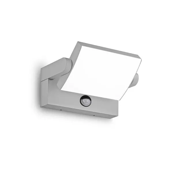 image of Swipe PIR Integrated LED Outdoor Down Wall Lamp Grey 2000Lm 3000K IP54