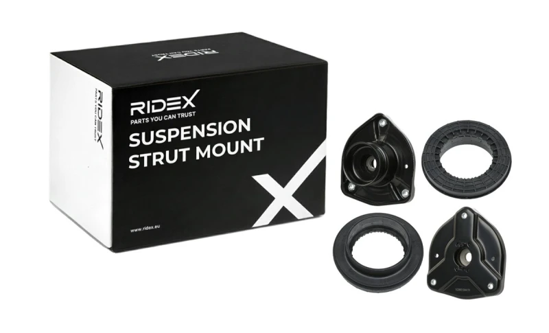 Image of RIDEX 1180S0743 Top strut mount Front Axle Suspension Strut Support Bearing (1180)
