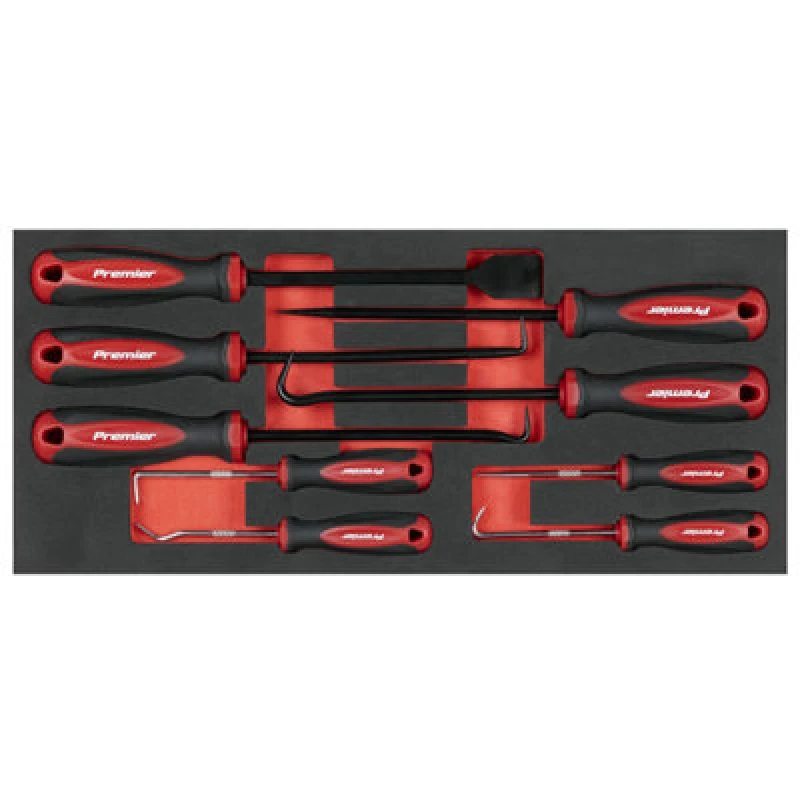Image of Sealey Premier 9 Piece Hook and Pick Set in Module Tray TBT65