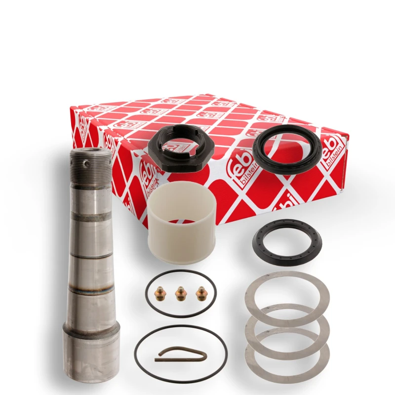 Image of FEBI BILSTEIN 28584 Repair Kit, stub axle pin Front Axle Right, OE Turbo NEW Repair Kit,stub axle pin (652)