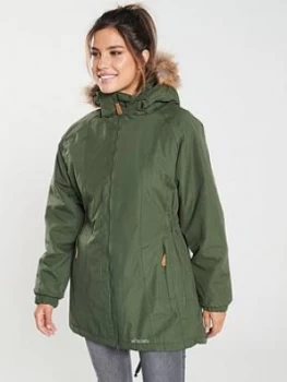 Image of Trespass Celebrity Parka - Moss