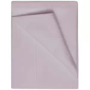 image of Belledorm 400 Thread Count Egyptian Cotton Flat Sheet (Double) (Mulberry) - Mulberry