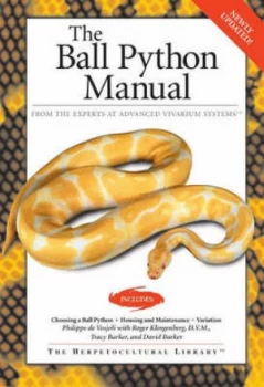 Image of The Ball Python Manual by Philippe De Vosjoli Paperback
