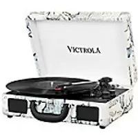 image of Victrola Record Player VSC-550BT-P4-EU Bluetooth Map Print