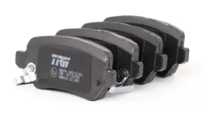 Image of TRW Brake pad set OPEL,KIA,CHEVROLET GDB1515 1605967,1605995,93170602 93176118,93179164,93193613,583021PA30,1605086,1605122,1605233,1605625,1605967