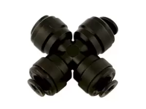 image of Push-Fit Cross Connector 4.0mm Pk 5 Connect 31050